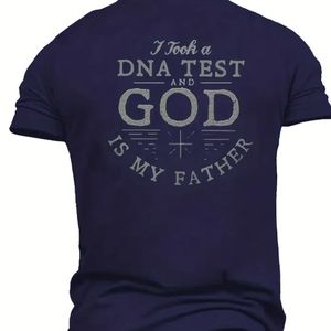 Brand New Men's " I Took a DNA Test, God is my Father" T-shirt